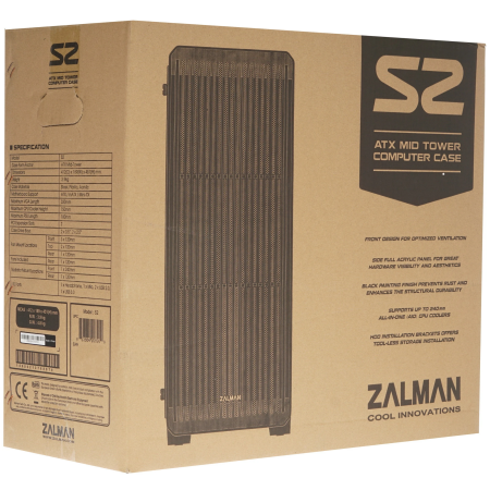 Корпус Zalman S2 черный