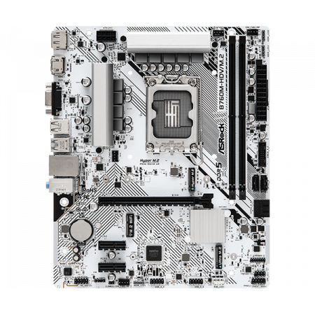 Материнская плата ASRock B760M-HDV/M.2 белый