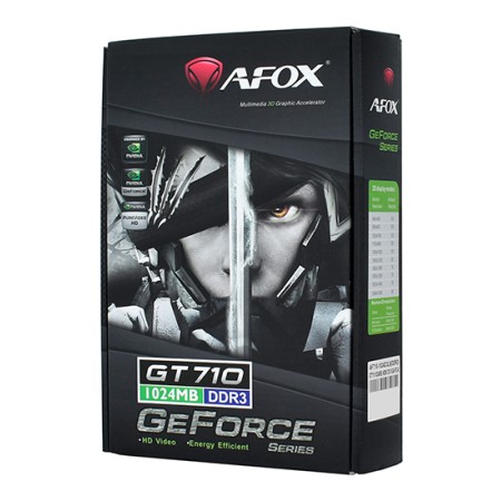 Видеокарта Afox GT710 (AF710-1024D3L8) 1 Гб серый