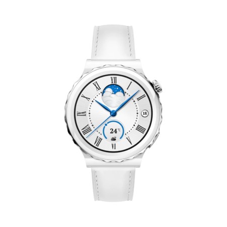 Смарт-часы Huawei Watch GT 3 Pro FRG-B19 (55028857) белый (1 ремешок) 42 мм