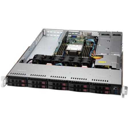 Серверная платформа Supermicro SuperServer 110P-WR (SYS-110P-WR) черный