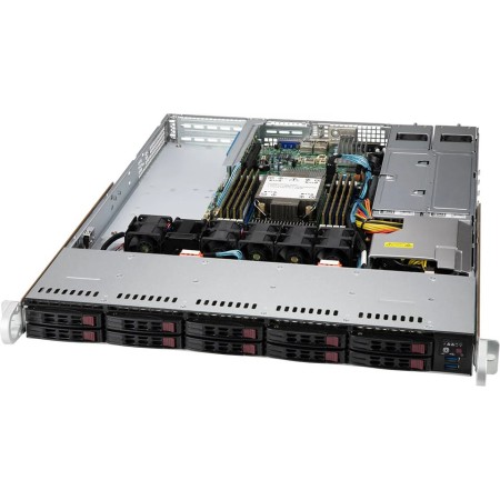 Серверная платформа Supermicro SuperServer 110P-WTR (SYS-110P-WTR) черный