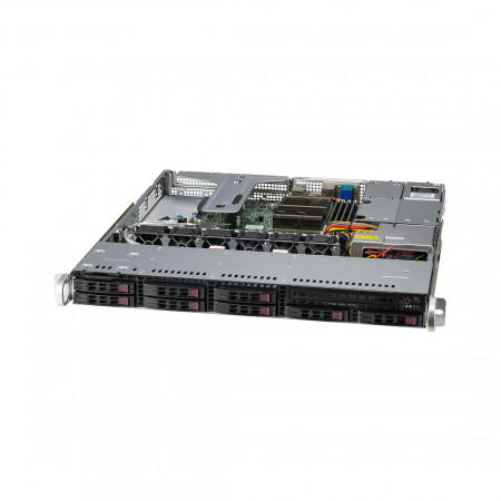 Серверная платформа SUPERMICRO SYS-110T-M серый