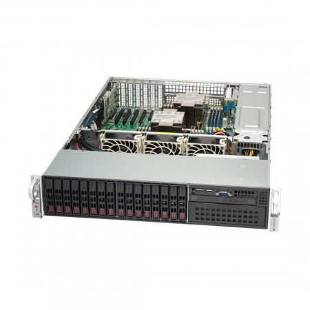 Серверная платформа SUPERMICRO SYS-221P-C9R белый