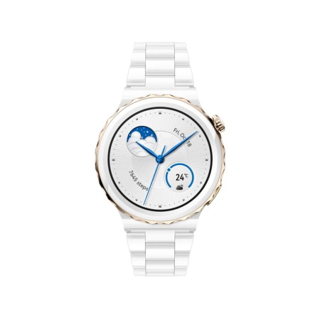 Смарт-часы Huawei Watch GT 3 Pro FRG-B19 (55028859) белый (1 ремешок) 43 мм