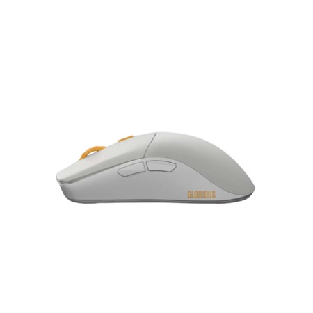 Мышь беспроводная Glorious Series One PRO Genos (GLO-MS-P1W-GE-FORGE) серый/желтый