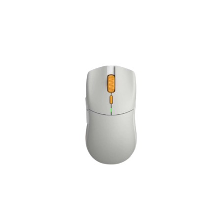 Мышь беспроводная Glorious Series One PRO Genos (GLO-MS-P1W-GE-FORGE) серый/желтый