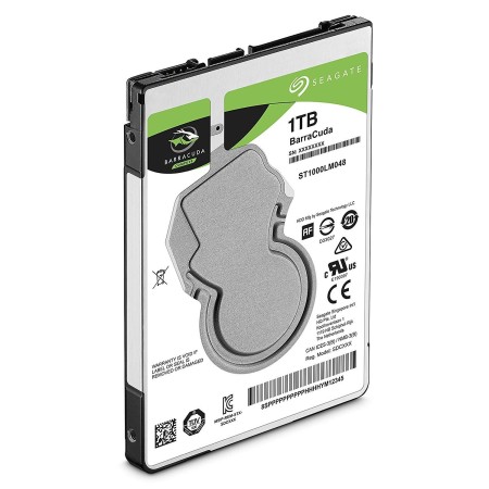 1 ТБ Жесткий диск Seagate BarraCuda (ST1000LM048) серый