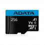 256 ГБ Карта памяти ADATA microSDXC (AUSDX256GUICL10A1-RA1) + адаптер черный