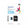 256 ГБ Карта памяти ADATA microSDXC (AUSDX256GUICL10A1-RA1) + адаптер черный