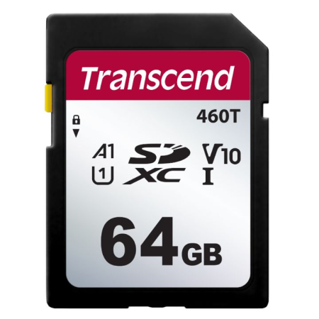 64 ГБ Карта памяти Transcend SDC460T SDXC (TS64GSDC460T) черный