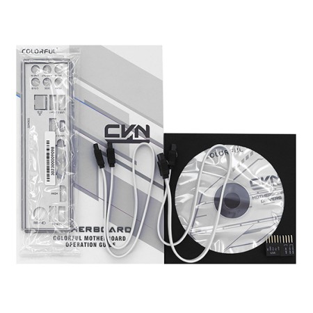 Материнская плата Colorful CVN B550M GAMING FROZEN V15 белый