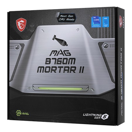 Материнская плата MSI MAG B760M MORTAR II черный