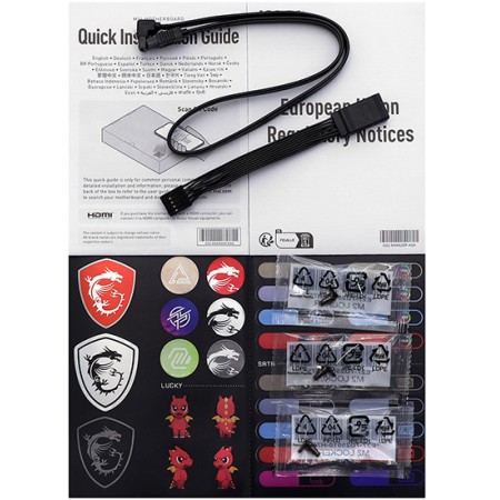 Материнская плата MSI MAG B760M MORTAR II черный