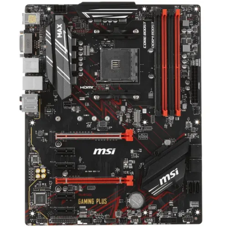Материнская плата MSI B450 GAMING PLUS MAX черный