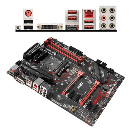 Материнская плата MSI B450 GAMING PLUS MAX черный