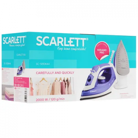 Утюг Scarlett SC-SI30K44 фиолетовый