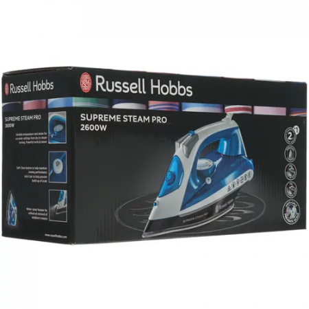 Утюг Russell Hobbs 23971-56 SUPREME STEAM PRO (23516046001) синий