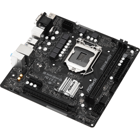 Материнская плата ASRock B560M-HDV R3.0 черный