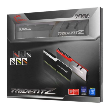 Оперативная память G.Skill TRIDENT Z (F4-3200C16D-16GTZSK) 16 ГБ серый