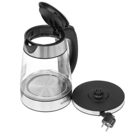 Электрический чайник Kitfort КТ-6105 серебристый
