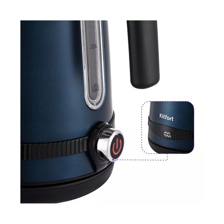 Электрический чайник Kitfort КТ-6121-3 синий