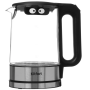 Электрический чайник Kitfort КТ-6128 серебристо-черный