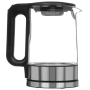 Электрический чайник Kitfort КТ-6128 серебристо-черный