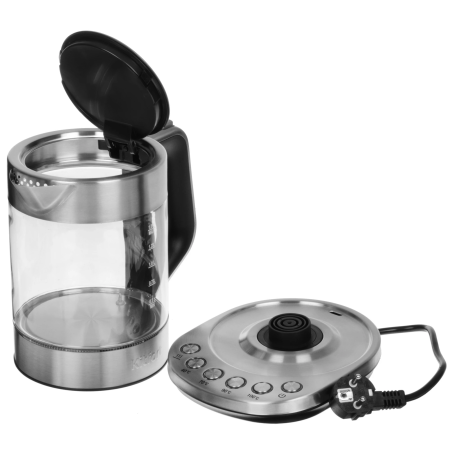 Электрический чайник Kitfort КТ-616 серебристый