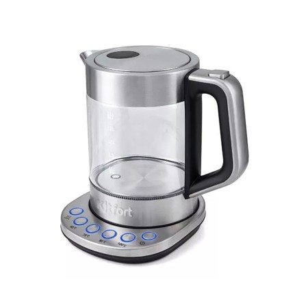 Электрический чайник Kitfort КТ-616 серебристый