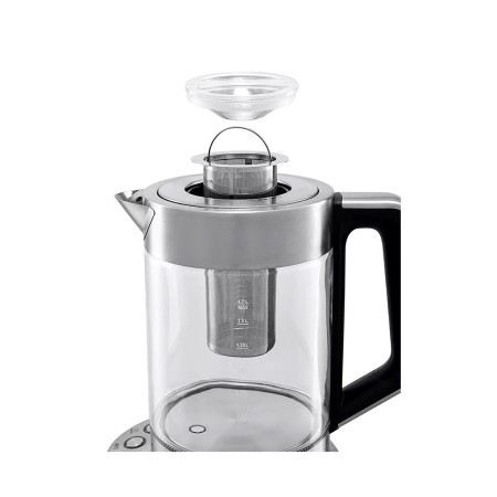 Электрический чайник Kitfort КТ-622 серебристый