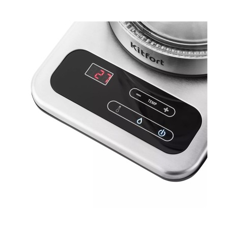 Электрический чайник Kitfort КТ-657 серебристый