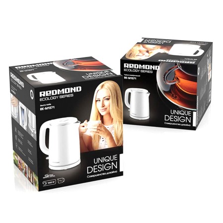 Электрический чайник Redmond RK-M1571 белый