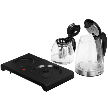 Чайный набор Kitfort КТ-6180 черный