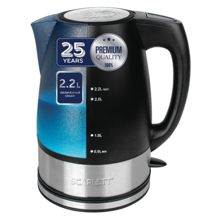 Электрический чайник Scarlett SC-1020 черный