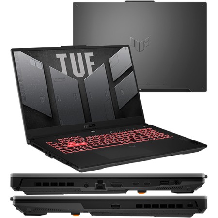 15.6" Ноутбук ASUS TUF Gaming F15 FX507ZU4-LP053 (90NR0FG7-M006R0) серый