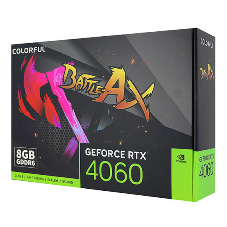 Видеокарта Colorful RTX 4060 NB DUO 8GB- V серый