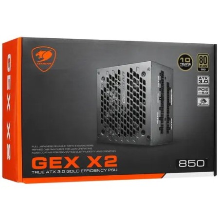 Блок питания Cougar GEX X2 850 (31GT085001P01) черный