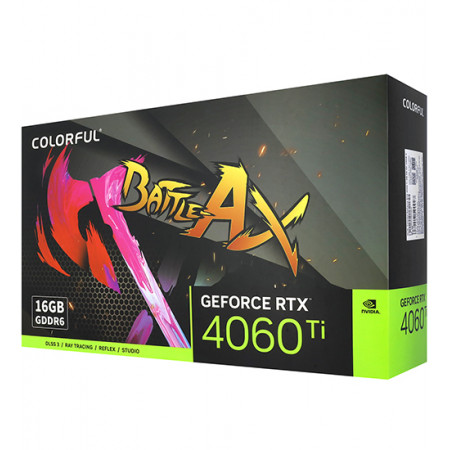 Видеокарта Colorful RTX 4060 Ti (NB EX OC 16GB-V) серый