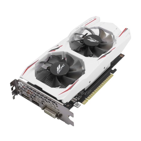 Видеокарта OCPC GTX 1650 XE White (OCVN1650G4D6XEWH) 4 Гб белый