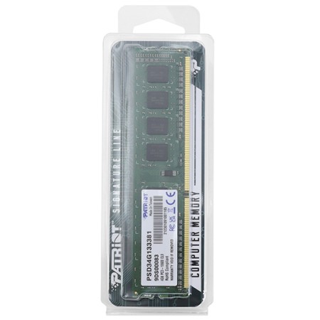 Оперативная память Patriot Signature Line (PSD34G133381) 4 ГБ зеленый