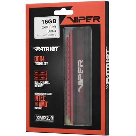Оперативная память Patriot Viper 4 (PV416G320C6K) 16 ГБ красный
