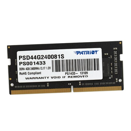 Оперативная память Patriot Signature (PSD44G240081S) 4 ГБ черный