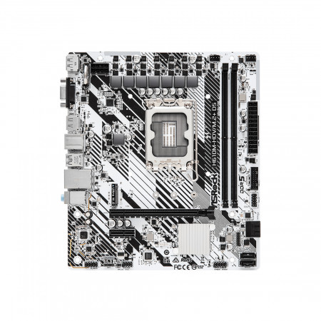 Материнская плата ASRock H610M-HDV/M.2+D5 белый