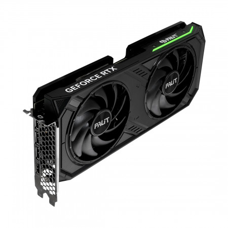 Видеокарта Palit GeForce RTX 4070 SUPER Dual (NED407S019K9-1043D) черный