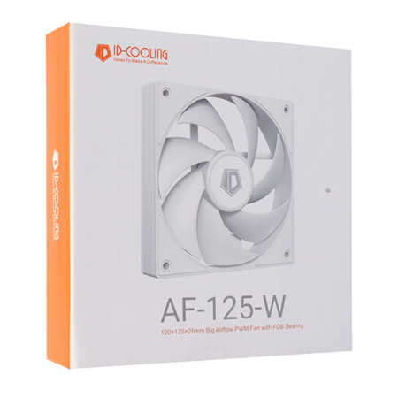 Вентилятор ID-Cooling AF Series (AF-125-W) белый