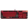 Клавиатура проводная Asus XA13 ROG STRIX SCOPE RX/EVA02/RD (90MP03I0-BKRA00) красный