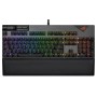 Клавиатура проводная/беспроводная Asus XA08 STRIX FLARE II/NXRD (90MP02D6-BKRA00) серый