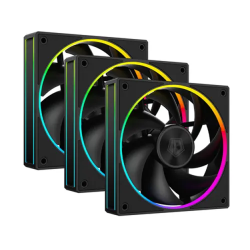 Комплект вентиляторов ID-COOLING ARGB Series (AF-127-ARGB-K TRIO) 3 шт черный