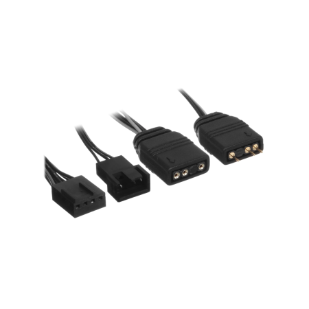Комплект вентиляторов ID-COOLING ARGB Series (AF-127-ARGB-K TRIO) 3 шт черный